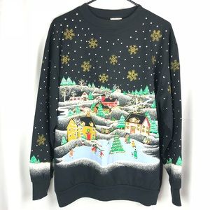 Holiday Time Christmas Sweater Medium